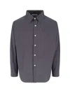 Mfpen Executive Check-pattern Shirt In Gray