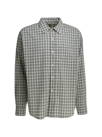 Mfpen Executive Check-print Cotton Shirt In Multi