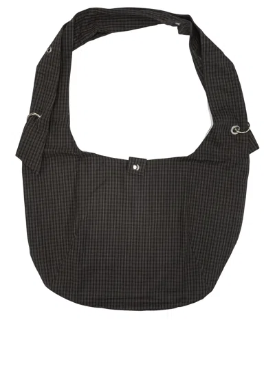 Mfpen Eyelet Shoulder Bags Black