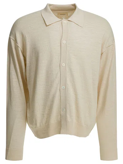 Mfpen Formal Knitwear White In Nude