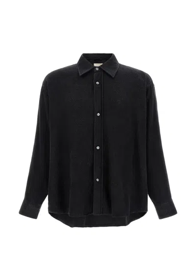 Mfpen Gambler Textured-finish Shirt In Black