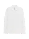 Mfpen Generous Check-pattern Shirt In White