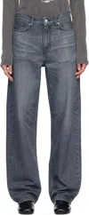 Mfpen Gray Frequent Jeans In Blue