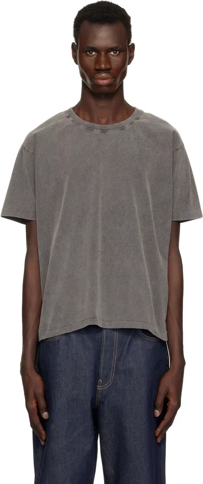 Mfpen Gray New T-shirt In Washed Graphite