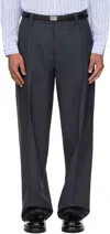 Mfpen Gray Service Trousers In Blue