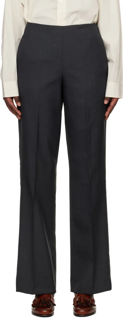 Mfpen Gray Taper Trousers