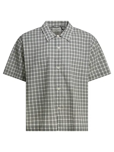Mfpen "holiday" Casual Shirt In Gray