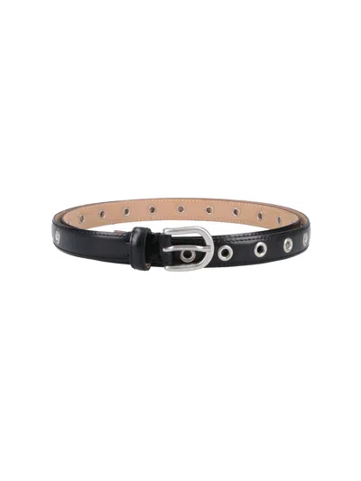 Mfpen Leather Belt Hostile In Black