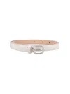 Mfpen Leather Belt Purpose In White