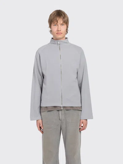 Mfpen Leisure Zip Up In Gray