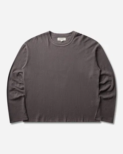 Mfpen Men S Reverse Rib Sweater Murkey In Gray