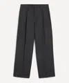Mfpen Mens Patch Grey Worsted Wool Trousers In Gray