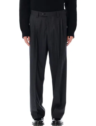 MFPEN MFPEN MFPEN CLASSIC WOOL TROUSERS DARK GREY