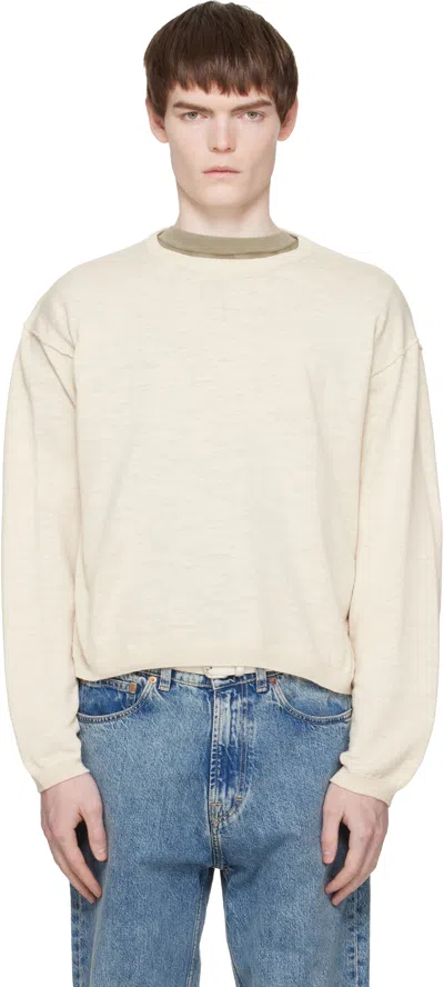 Mfpen Off-white Companion Sweater