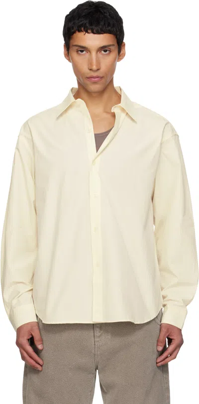 Mfpen Off-white Generous Shirt In Neutral