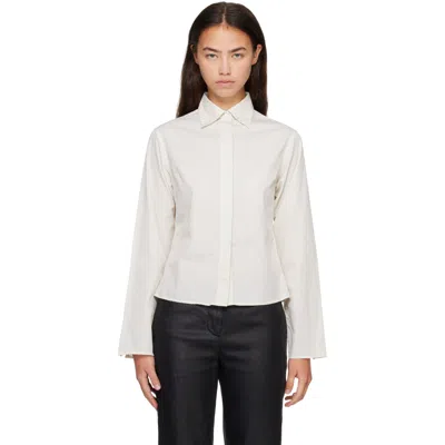 Mfpen Off-white Software Shirt In Elegant Stripe