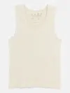 Mfpen Two-pack Beige Rib Tank Tops In 中性色