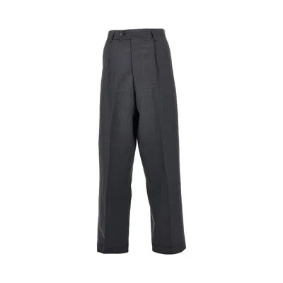 Mfpen Classic Wool Trousers In Gray