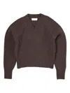 Mfpen Plaza V-neck Sweater In Brown