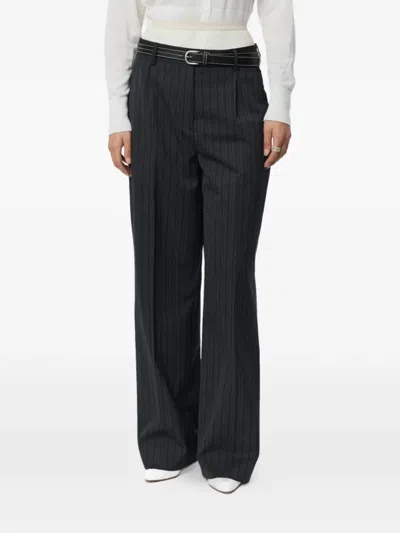 Mfpen Primary Striped Trousers In Black