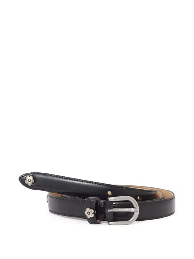 Mfpen Purpose Leather Belt In Black