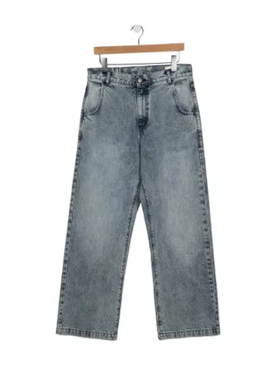 Pre-owned Mfpen Relaxed Fit Jeans In Blue