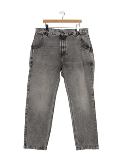 Pre-owned Mfpen Relaxed Fit Jeans In Grey