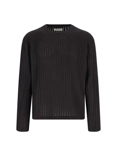 Mfpen Round Neck Sweater In Brown