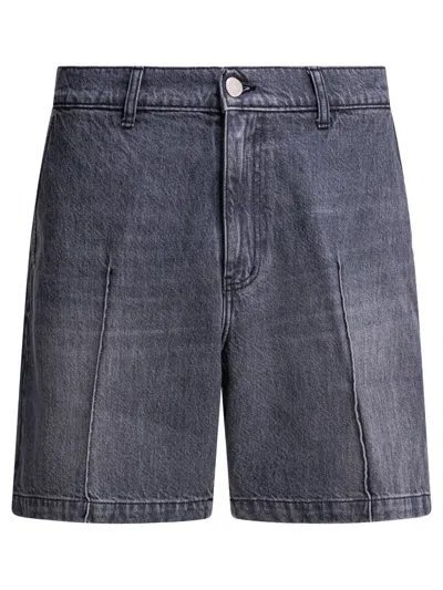 Mfpen Shorts Grey In Blue