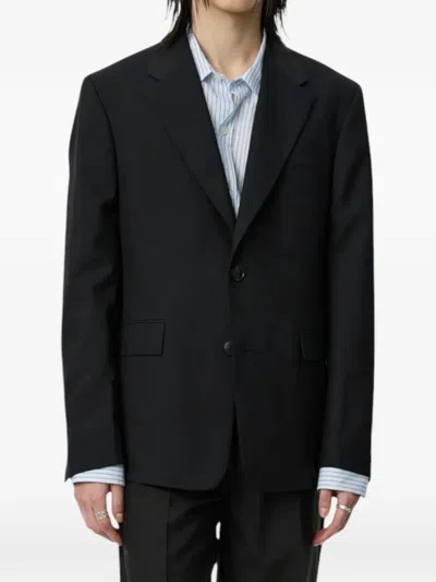 Mfpen Single-breasted Blazer In Black