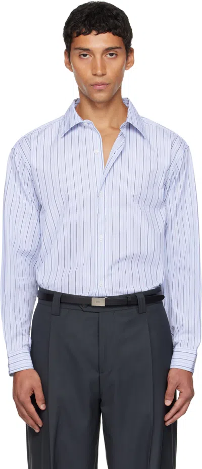 Mfpen Ssense Exclusive Blue Generous Shirt