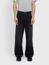 Mfpen Straight Cut Jeans In Black