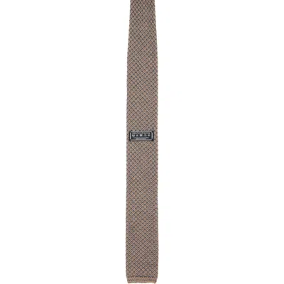 Mfpen Taupe Academic Tie In Grey Fence