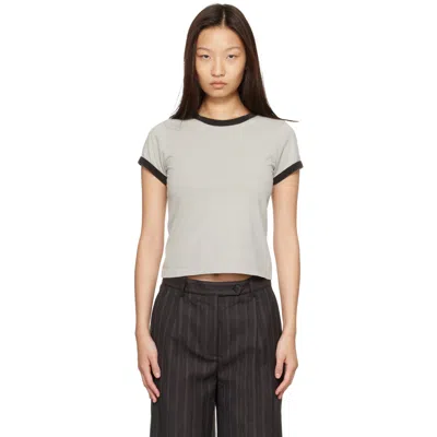 Mfpen トープ リンガーtシャツ In Gray