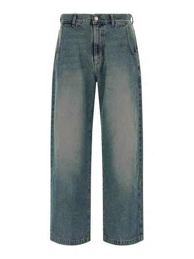 Mfpen Straight Cut Jeans In Blue
