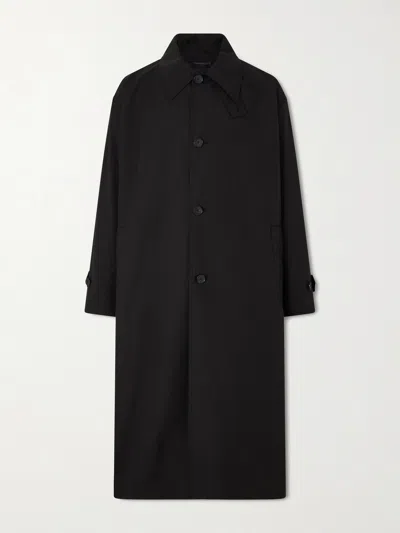Mfpen Venture Cotton-blend Coat In Black