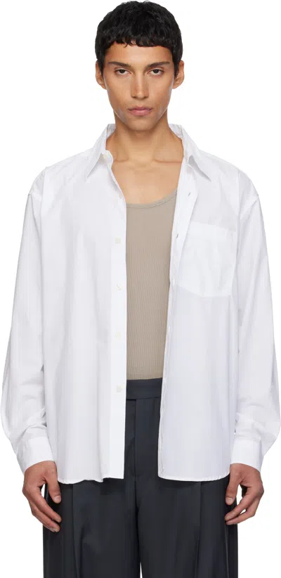 Mfpen White Convenient Shirt