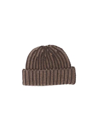 Mfpen Wool Beanie In Brown