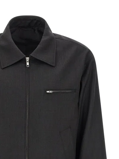 Mfpen Wool Full-length Men's Jacket In Black