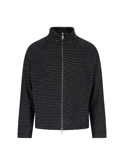 Mfpen Leisure Zip Up Jacket In Multi
