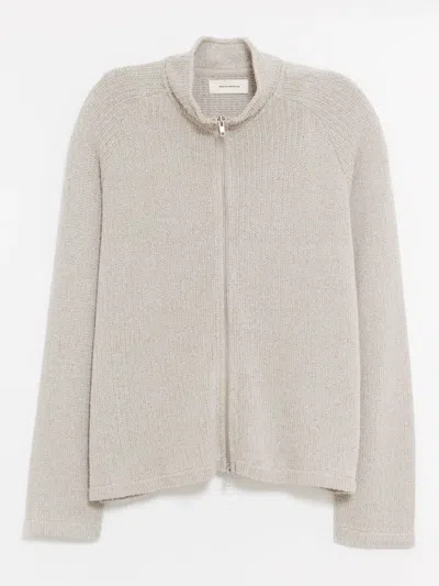 Mfpen Zip-up Jacket In Neutral