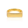 Mg Jewelry Women's Gold Bf Bar Ring In Gold