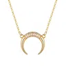 Mg Jewelry Women's Gold Mega Crescent Horn In Gold