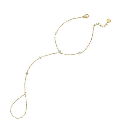 Mg Jewelry Women's Gold Waterproof Charming Hand Chain Bracelet