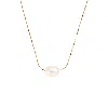 Mg Jewelry Women's Gold / White Liora Pearl Waterproof Choker In Multi