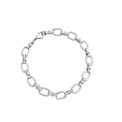 Mg Jewelry Women's Silver Meldiva Bold Bracelet