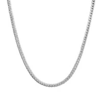 Mg Jewelry Women's Silver Soie Necklace