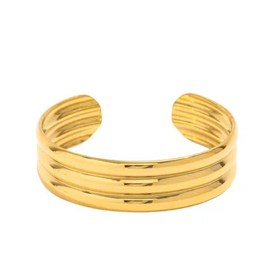Mg Jewelry Women's Trina Waterproof Cuff - Gold