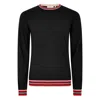 Mg Rivers Men's Extrafine Merino The Crew Black In Black