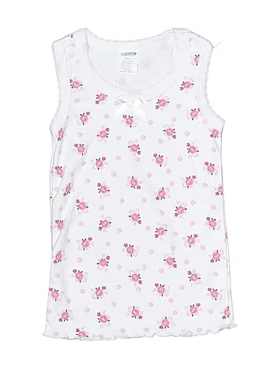 Pre-owned Mgm Babies' Sleeveless T-shirt In White